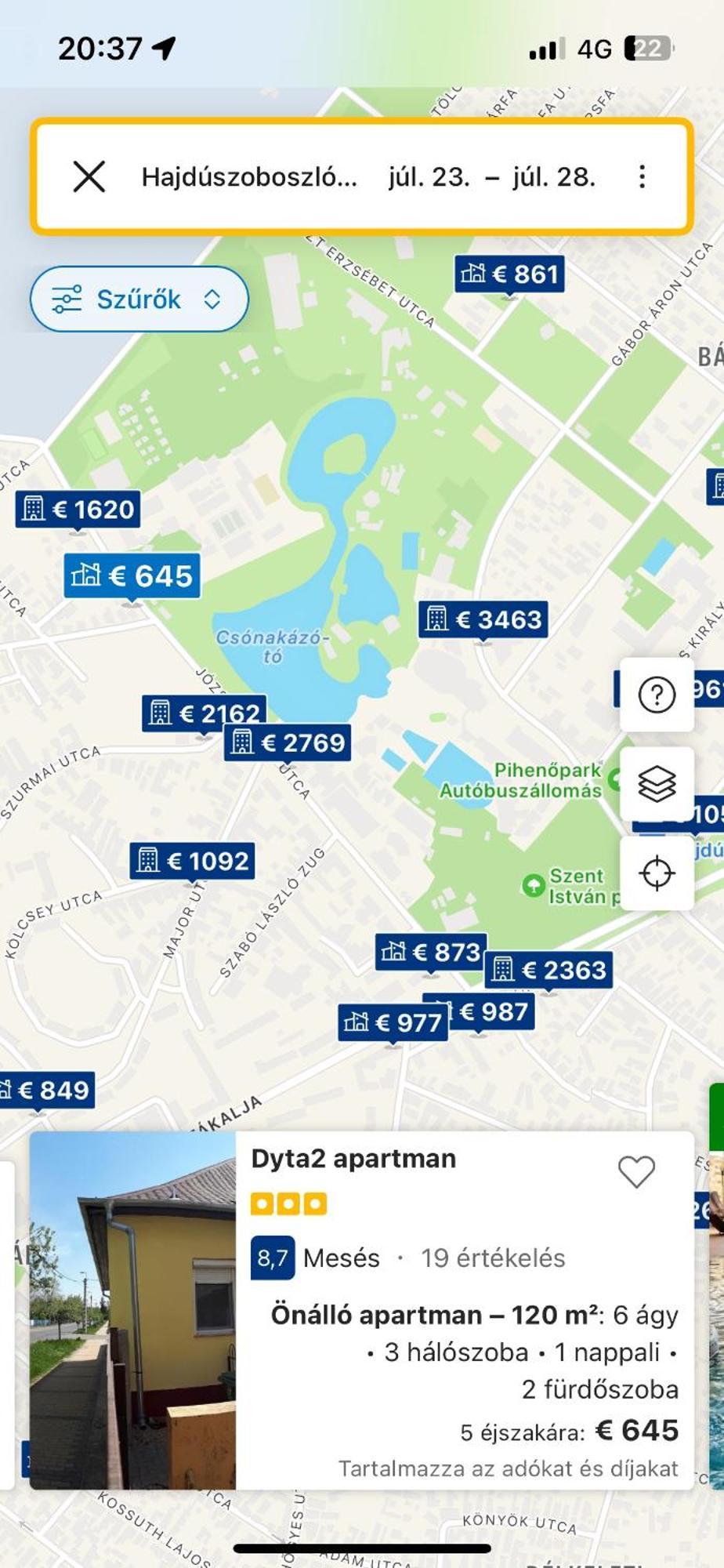 Dyta2 Apartman Apartament Hajdúszoboszló